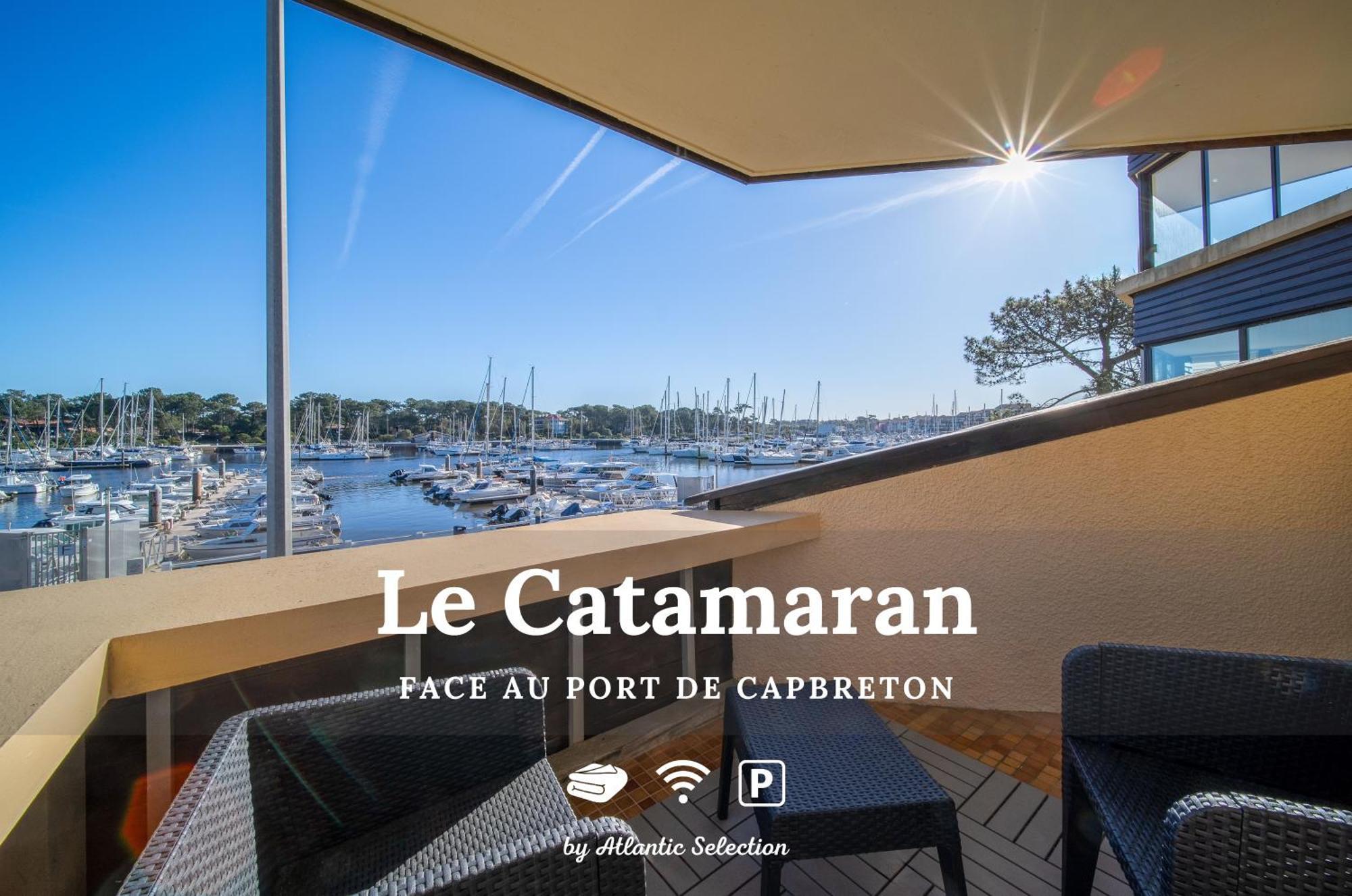 Atlantic Selection - Le Catamaran - Face Au Port Daire Capbreton Dış mekan fotoğraf